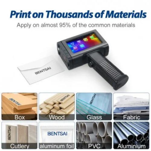 BENTSAI 6105B2 printing on box, wood, glass, PVC and metal