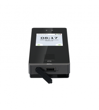 ZKTeco BioFace A1 access control terminal close-up hardware view