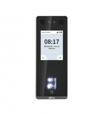 ZKTeco BioFace A1 biometric facial recognition terminal front view