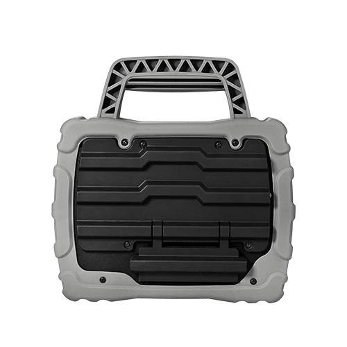 ZKTeco S922 Back View: Housing for 7600mAh Backup Battery & 3G/4G SIM Module for Off-Grid Mining Sites in Africa
