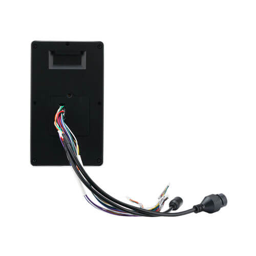 SC800 RFID Access Control Terminal back view with Wiegand in/out, RS485, RS232 ports, and multi-frequency RFID module, supplied by ZKTeco Dubai